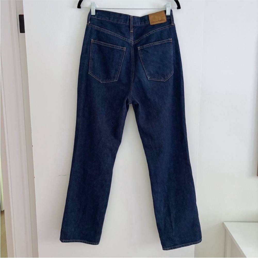Aritzia Denim Forum The Joni High Rise Loose Jeans 29L Size 26 Inky Dark Blue - Picture 5 of 8
